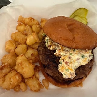 Jalapeno Popper Dip Burger