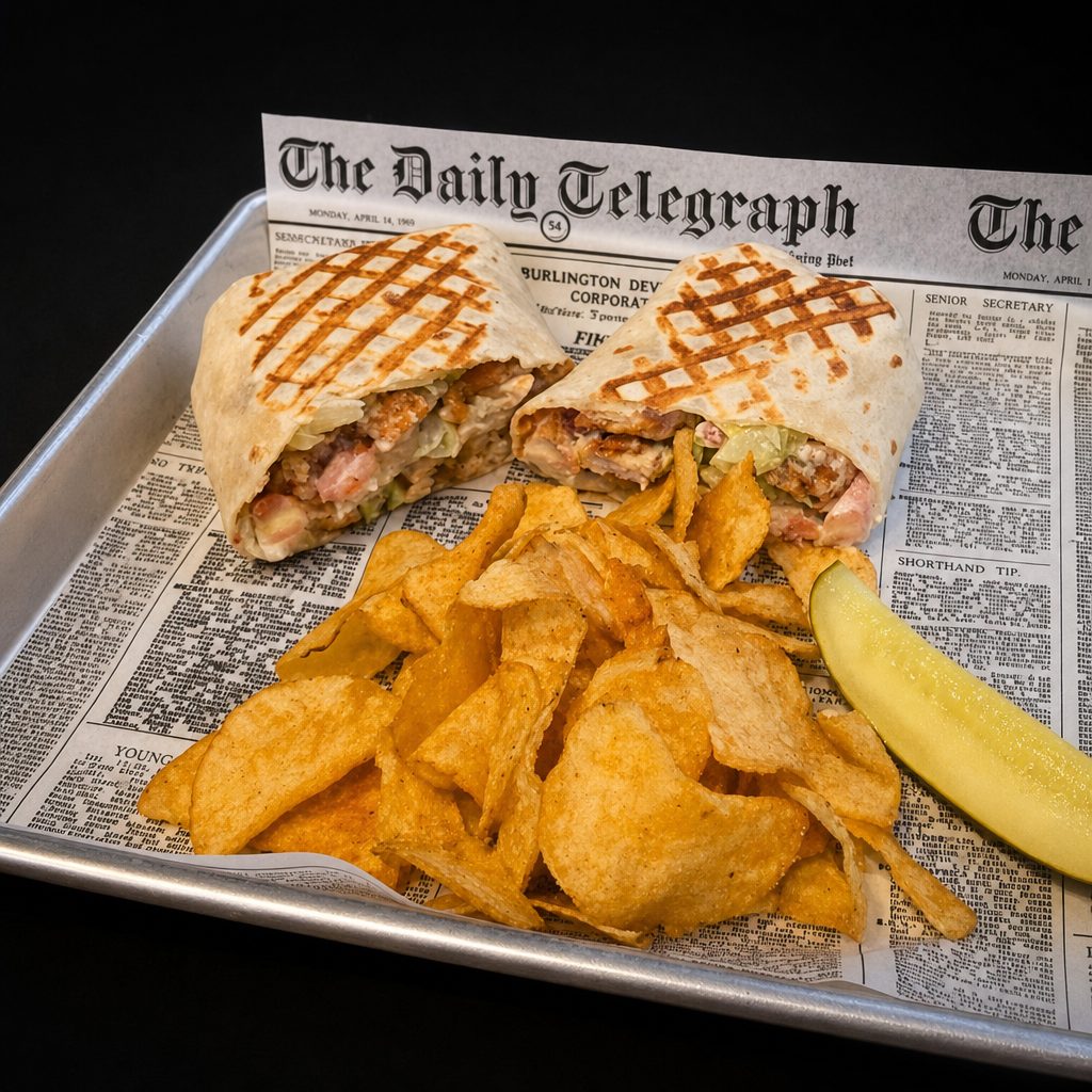 Chicken Bacon Ranch Wrap.