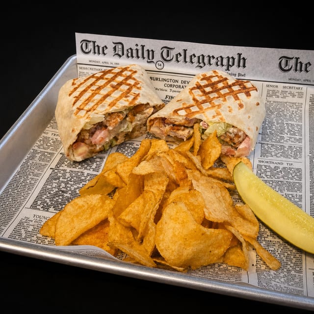 Chicken Bacon Ranch Wrap.