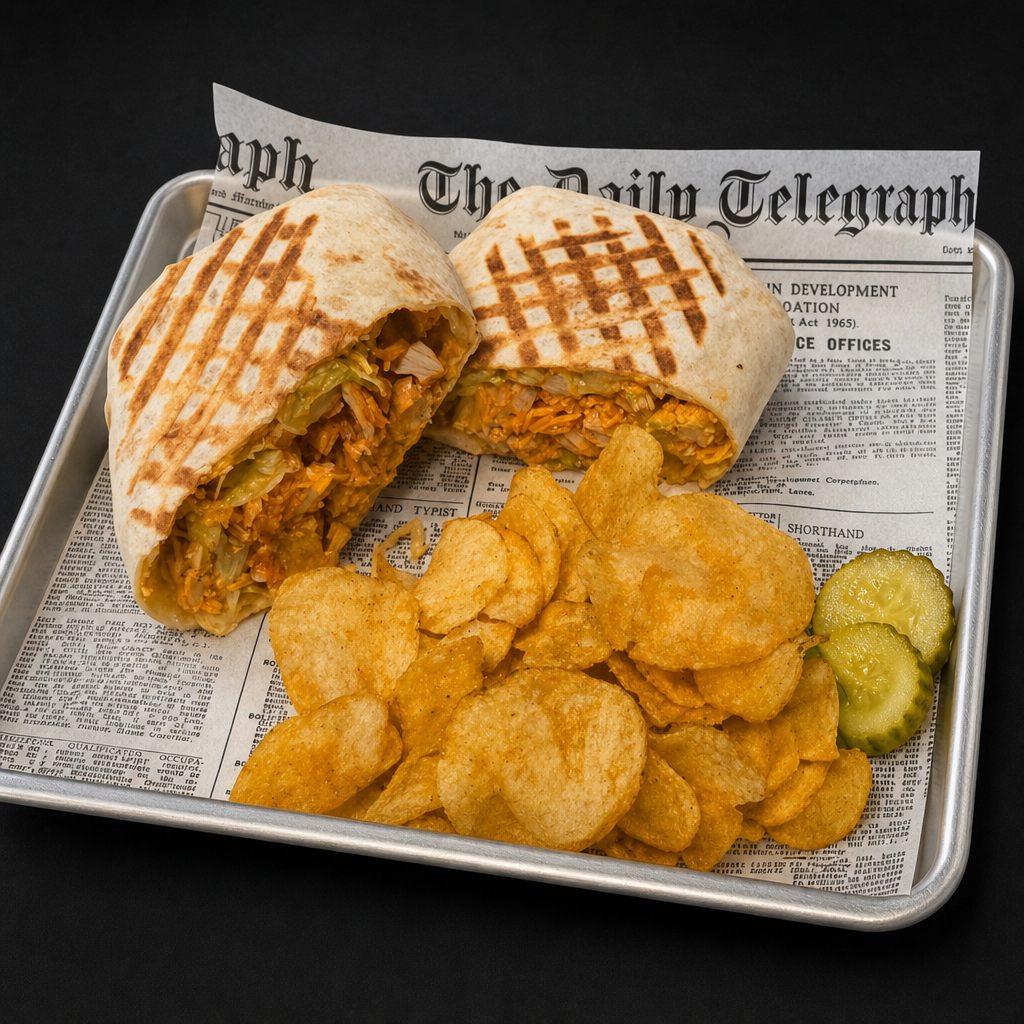 Buffalo Chicken Wrap.