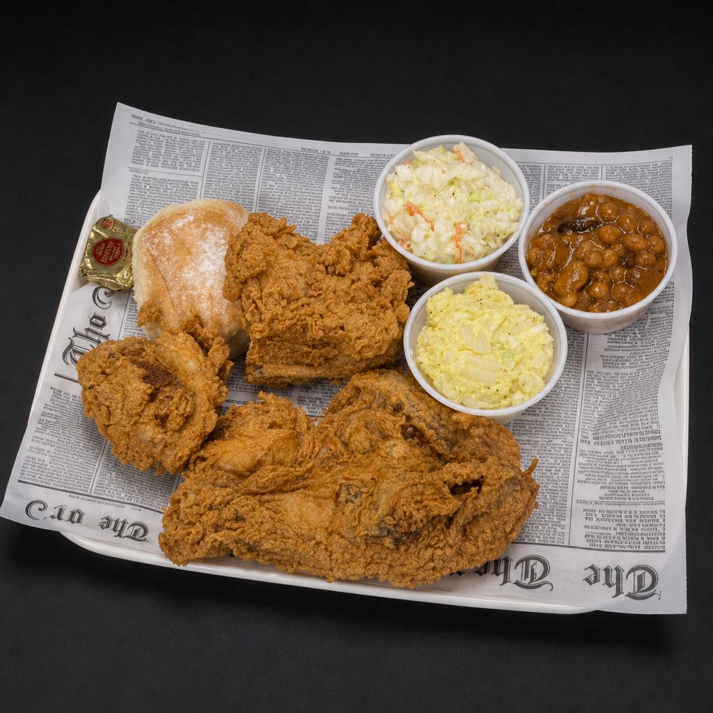 1/2 Chicken Dinner.