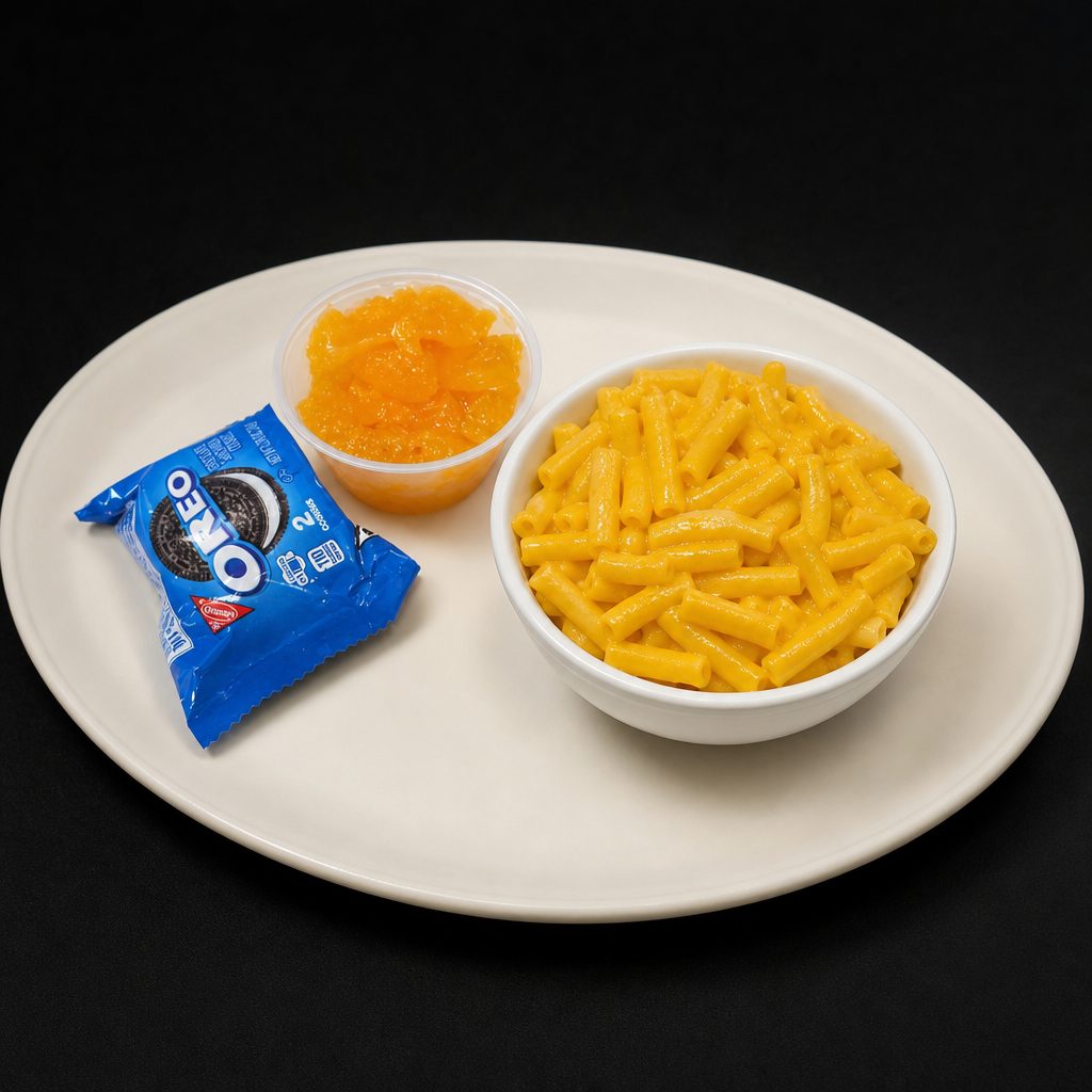 Kids Mac N Cheese.