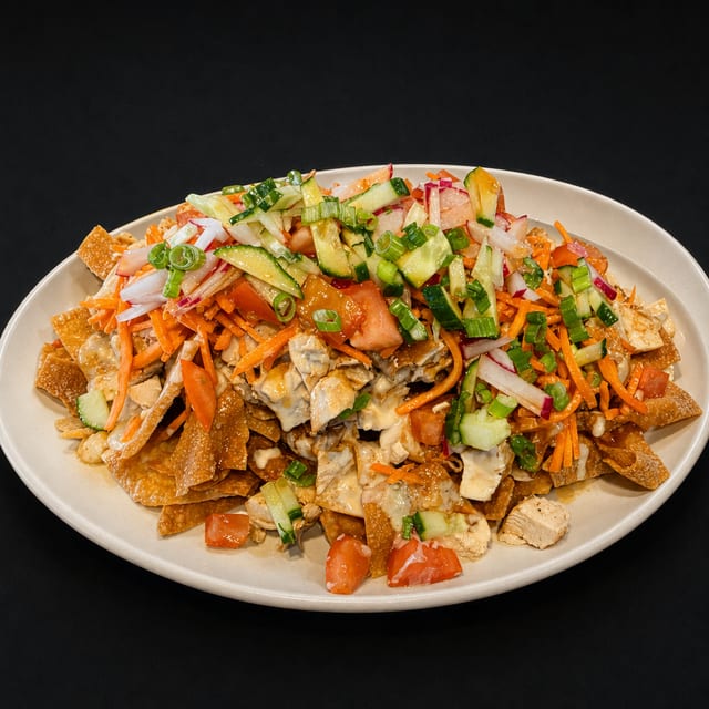 Wonton Nachos.