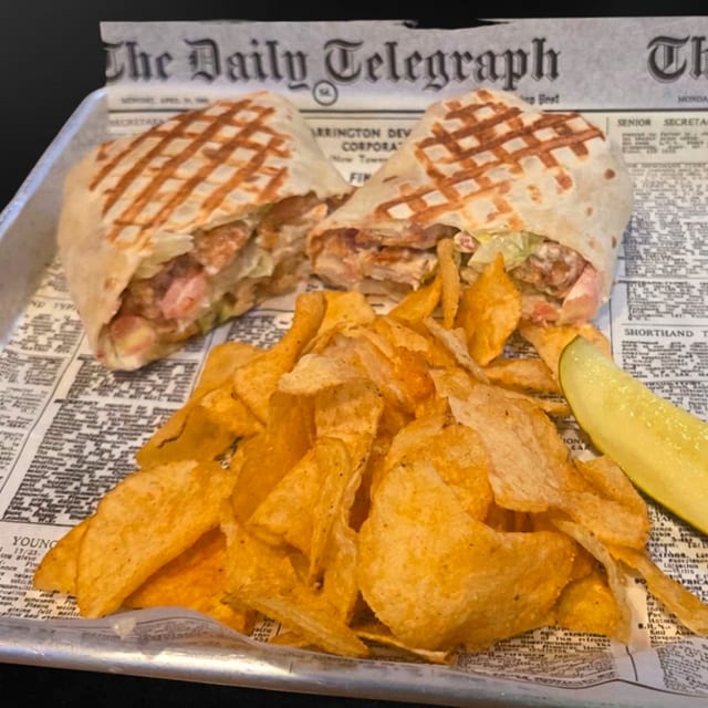 Chicken Bacon Ranch Wrap.