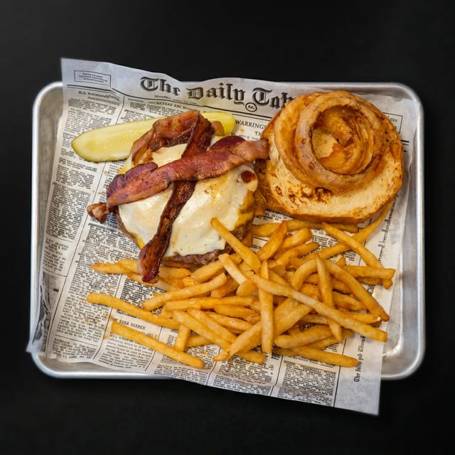 Bourbon Burger.