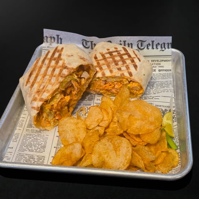 Buffalo Chicken Wrap.