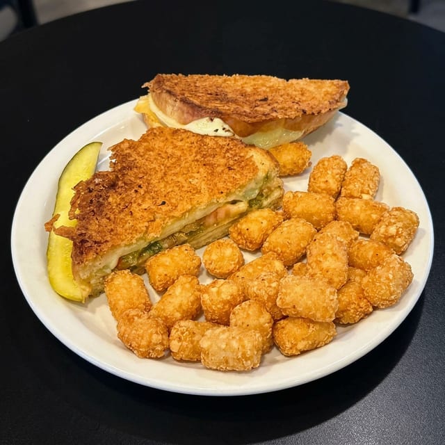 Pesto Grilled Cheese.