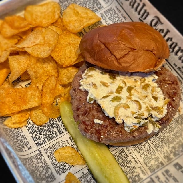 Olive Burger.