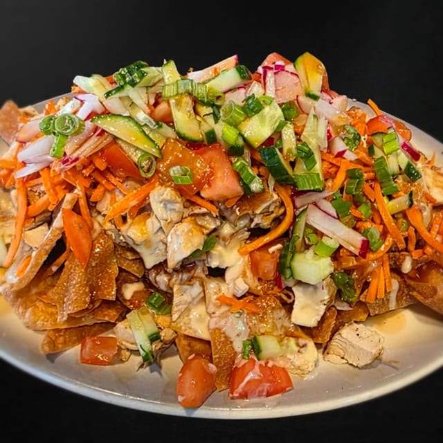 Wonton Nachos.