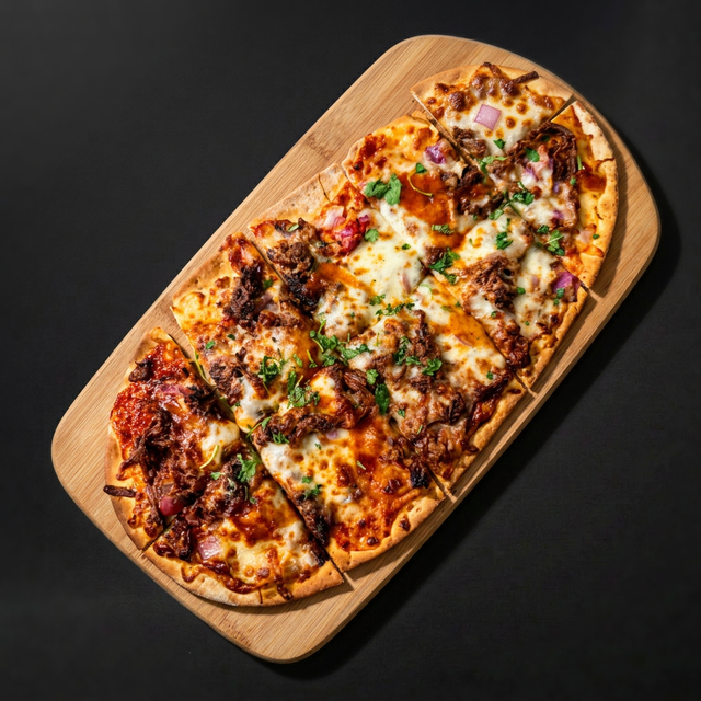 Smoked Brisket Flatbread.