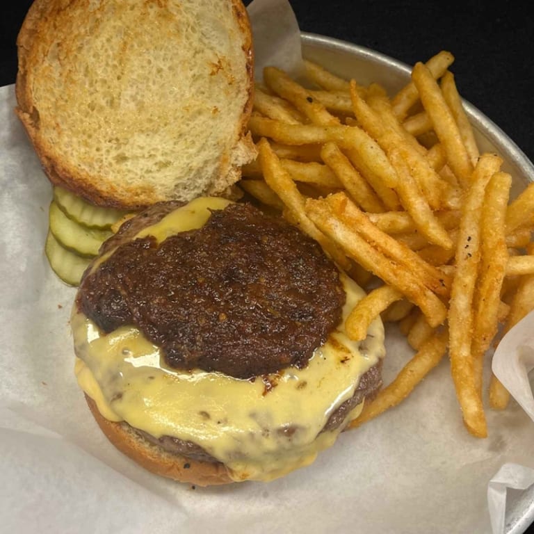 Indulge in Our Smash Burger