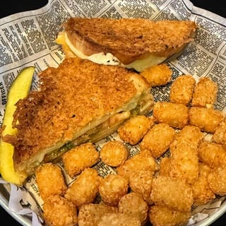 Pesto Grilled Cheese