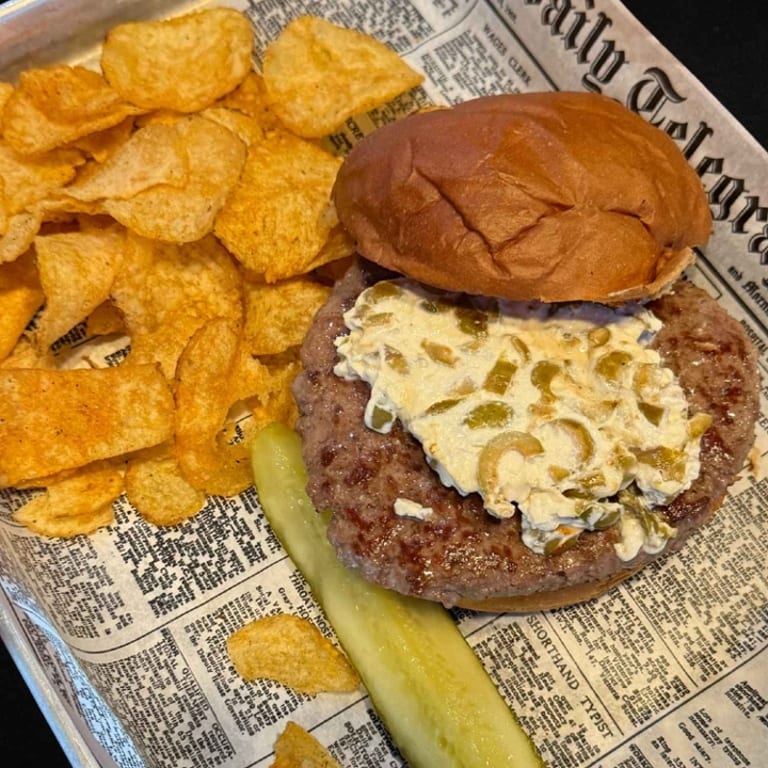 Delicious Olive Burger Experience
